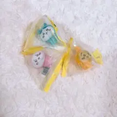 ちいかわ　フィギュア　パジャマパーティー　3点セット