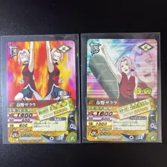 NARUTO ナルト 春野サクラ 忍SHINOBI カード 2枚セット NARUTO ナルト 忍Shinobi カード 春野サクラ 2枚セット - メルカリ