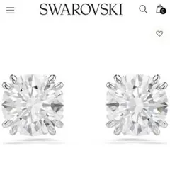 スワロフスキー　ピアス　 Constella 一粒　シルバー　正規品　新品　箱付