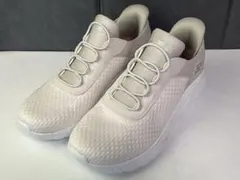 SKECHERS スリップインズ ハンズフリー ボブス スポート オフ ホワイト