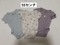 【H&M】ミッフィー ボディスーツ 55cm 3枚セット