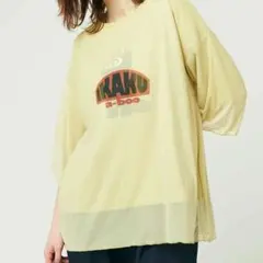 graniph レイヤードシアーTシャツ イカクアブーのサムネイル