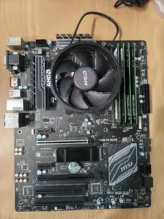 サーバー解体部品セット マザー+CPU+メモリなど