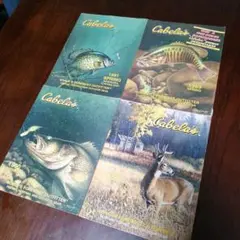 Cabela's　カタログ　4冊　1990年頃