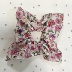 No.575リバティ♡シンクオブミー♡スクエアシュシュ