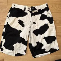 LOUDMOUTH カウ柄 ショートパンツ 32