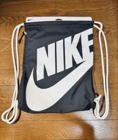 新品未使用■NIKE ナイキ ナップサック ナップ ザック ジムサック 黒白