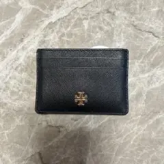 Tory Burch ブラックレザー カードケース
