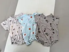 半袖ロンパース3枚セット　70サイズ