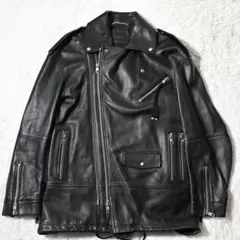 希少 ディーゼルブラックゴールド レザージャケット ライダースジャケット