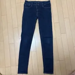 UNIQLO スキニーデニム ダークブルー