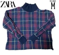★美品★　ZARA WOMAN ブラウス　シャツ　ストライプ　M 長袖　ゆったり