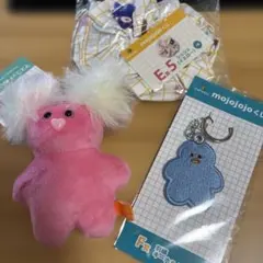 mojojojo マスコットぬいぐるみ5 ピンク　ひよこ　まとめて3点