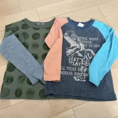 長袖カットソー 2枚セット