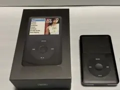 iPod Classic ブラック80GB 元箱・USBケーブル付き iPod classic 80GB ブラック - メルカリ