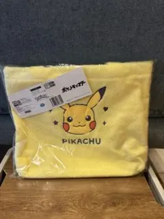 新品！ポケットモンスター もこもこトートバッグ ピカチュウ