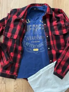 AZULBYMOUSSY アメカジロンT カットソー　長袖Tシャツ　ロンT