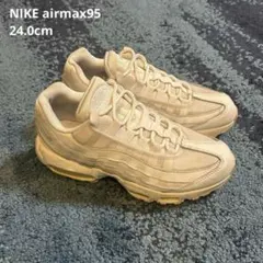 Nike Air Max 95 Triple White 24.0cm
