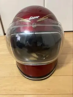 GRANT ビンテージヘルメットフルフェイス 純正シールド箱付リペア済