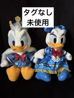 ディズニー パルパルーザ ドナルド デイジー ぬいぐるみバッジ ぬいば