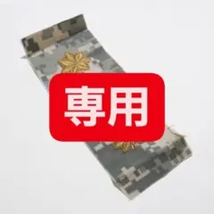 リック様用実物ACU帽子用 階級章 2点セット