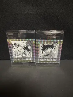 【新品】ドラゴンボール40周年記念 ウエハースシール第一弾　2枚セット