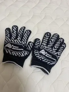 FOREST ADVENTURE ニット手袋 黒