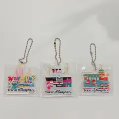 ディズニー　KIRIN アリエル　フランダー　デイジー　チップとデール　アクキー