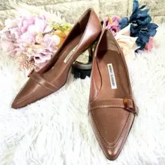 2025年最新】MANOLO BLAHNIK ヒール高さ：3.1〜5cm レディース