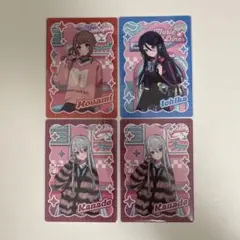プロセカ メロパレ トレカ 一歌 穂波 奏 4枚セット