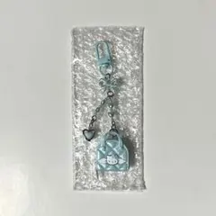 ハローキティ シークレットキーホルダー バッグ 水色