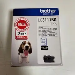 ブラザー純正インク　LC3111BK-2PK ブラック2個パックのサムネイル