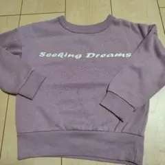 Seeking Dreams トレーナー ラベンダー