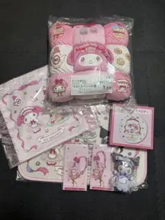 一番くじ マイメロ ラストワン マイメロクロミクッション等 7点セット