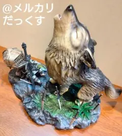 DARK SOULS 灰色の大狼シフ SD フィギュア 約22cmのサムネイル