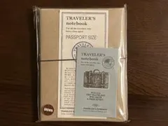 未開封新品　トラベラーズノート　パスポートサイズ　茶