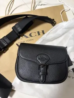 【✨未使用品✨】COACH クリオ ショルダー ブラック レザー