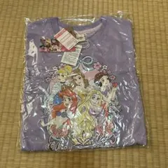 ディズニープリンセス Tシャツ 紫　120