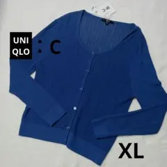 【UNIQLO :C】レースラウンドネックショートカーディガン XL ユニクロのサムネイル