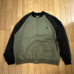 kutir ジップアップジャケット オリーブグリーン/ブラック