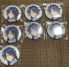 にじさんじ 3SKM 2周年 缶バッジ 魁星 白衣装