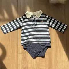 Gap ストライプロンパース 70