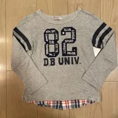 DOUBLE.B 長袖カットソー 120