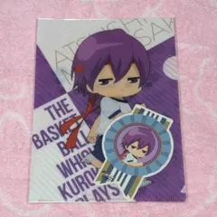 紫原敦 クリアファイル ステッカー