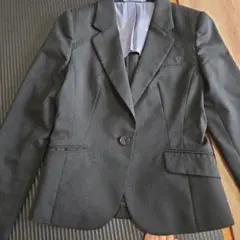 LES MUES 黒シャドーストライプ テーラードジャケット サイズ5