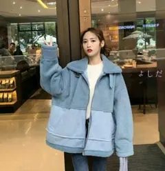 ブルゾン ムートンコート アウター ボア レディース 内ボア6