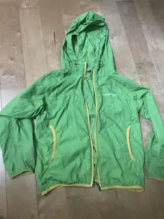 mont-bell Kid's 120 緑色ジャケット