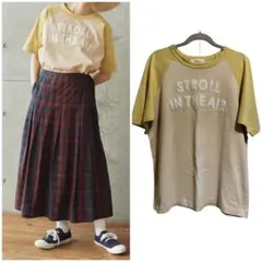 PAR ICI トルコオーガニックBD天竺 フェルト刺繍Tシャツ　パーリッシィのサムネイル