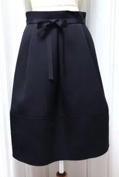 M'S GRACY 黒 フレアスカート 38