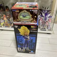 ドラゴンボール DAIMA 一番くじ ベジータ　プライズ神龍模型　セット